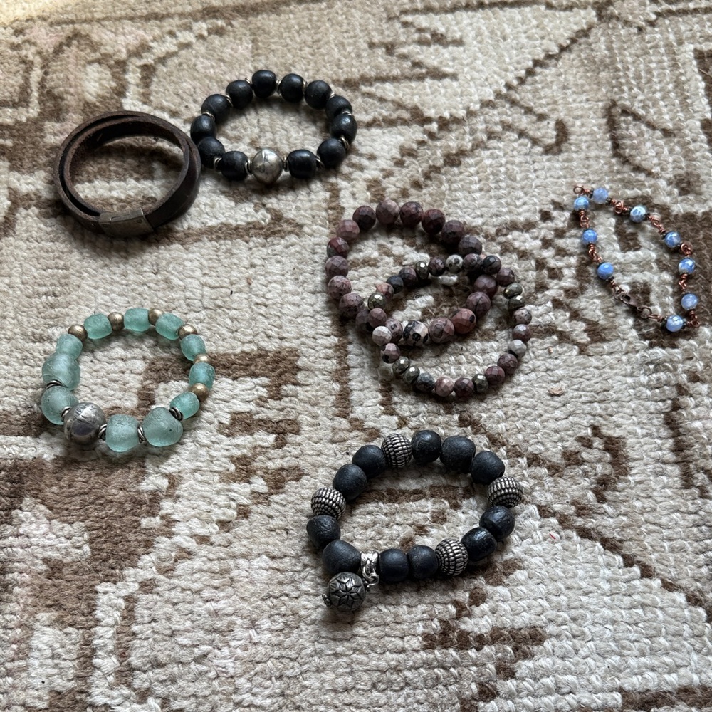 Assorted Beaded Bracelets Set